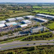 A CGI image of how Catalyst Bicester Technology Park will look once complete