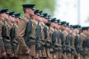 : 7 The Rifles holding a freedom parade from Christchurch College to the war memorial in St Giles