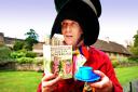Alasdair de Voil dressed as the Mad Hatter at a tea party held at Christ Church during last year’s Alice’s Day