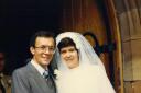 Bob and Sue's wedding day in 1981