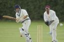 Marsh Gibbon's Alex Wallace hit 70 in their Airey Cup first-round win against Tetsworth