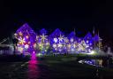 Garth House, festive lights trail