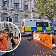 Just Stop Oil supporters arrested after scaling railings at Downing Street