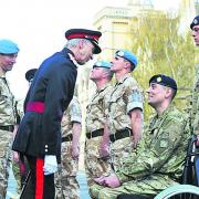 In April Private Craig Winspear was awarded his Afghanistan Operational Service Medal by the Vice Lord Lieutenant of Oxfordshire John Harwood
