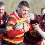 Dan Spencer was sin-binned during Bicester’s defeat by Buckingham