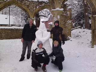 Snow Monk, built in Abingdon by Ryan Drover, Aaron Scully, Sarah Woolhouse and Jake Lynch