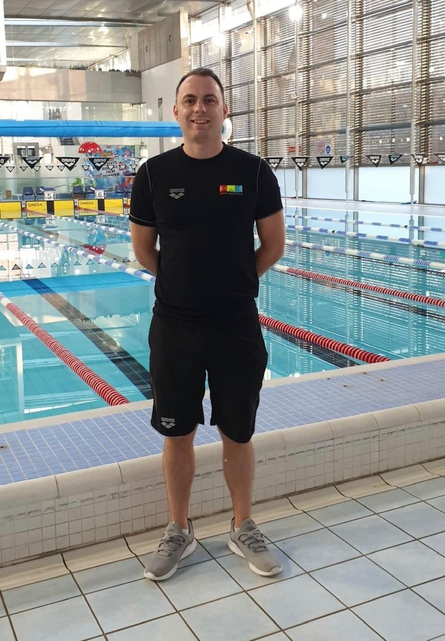 New head coach Rick Hall. Picture: City of Oxford Swimming Club