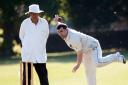 Rehman Ullah returned figures of 5-4 as Westcott bowled Faringdon out for just 22    Picture: Ric Mellis