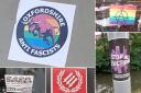 Militant anti-fascist group in Oxfordshire covers up Nazi graffiti