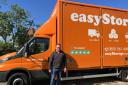 Paul Dixon with his easyStorage van