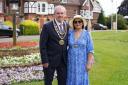 Councillor Les Sibley, Chairman of Cherwell District Council, is pictured below with Mary Sibley. Credit: Eddy Xi Gong