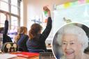 UK schools set for imminent advice on school closures following death of the Queen. (PA)