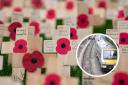 Free train travel for military personnel on Remembrance Day