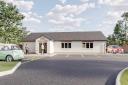 Concept picture of new Fritwell Village hall.
