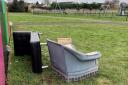 Fly tipping at Villiers Road, Kings End, Bicester