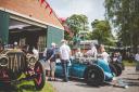 Guests at a Bicester Heritage scramble event. Credit: Bicester Heritage