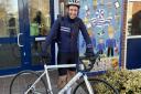 Rich Baish is set to cycle from Glasgow to Witney, in memory of his late wife Alex