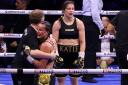 Katie Taylor, centre, was beaten for the first time as a professional earlier this month (Damien Eagers/PA)