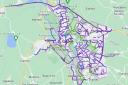The Oxford Online Cycle Map shows low-traffic routes in the city