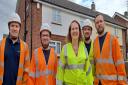 MP Victoria Prentis in Banbury with Openreach engineers