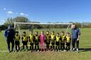Harwell and Hendred Youth Football Club's U8 Blacks were given a new away kit
