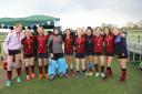 Oxford Hawks’ successful squad which won the Under 14 Girls’ competition at the 27th Rover Oxford Hockey Festival