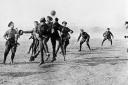 On Christmas Day hostilities often slowed down, or even ceased in some sectors of the war, and this allowed some soldiers to enjoy a game of football