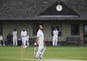 Faringdon’s Andy Liddiard shows his disappointment at being dismissed before the match at Chipping Norton was abandoned Picture: Ed Nix