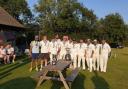 Oxenford celebrate winning the OCA League's Airey Cup