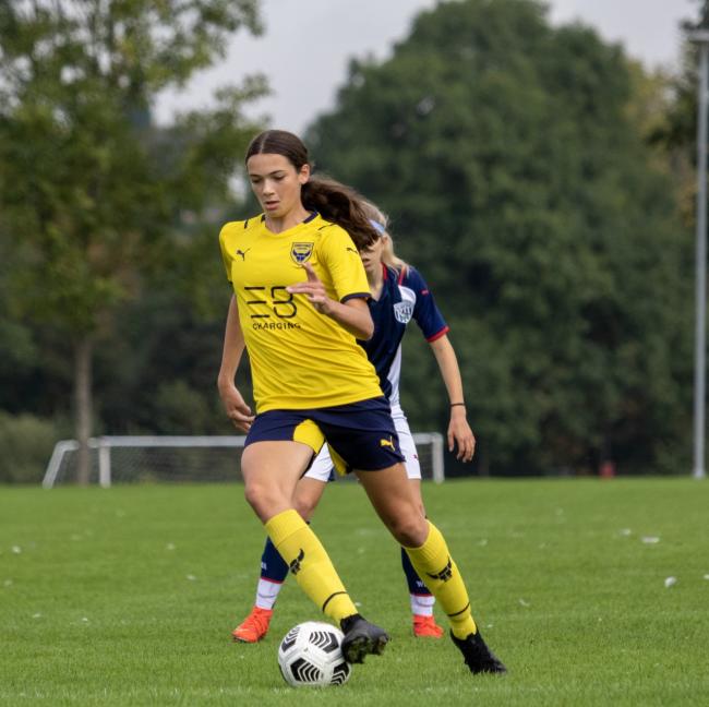 Cecily Wellesley-Smith in action for United. Picture: Pete Kinsella