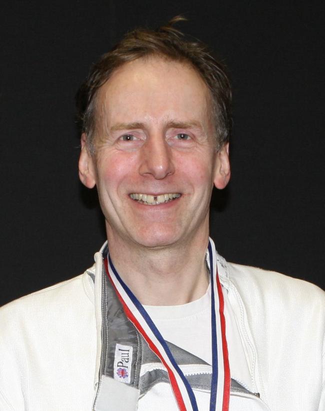 Neal Mallet Picture:  British Veterans' Fencing