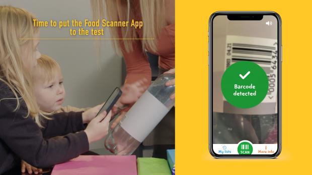 Bicester Advertiser: A Netmums family testing the app in a new film supporting a campaign to help families eat better (PA)