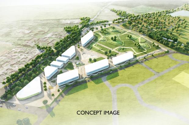Bicester Advertiser: Concept image of Bicester Motion's Experience Quarter. Pic: Bicester Motion
