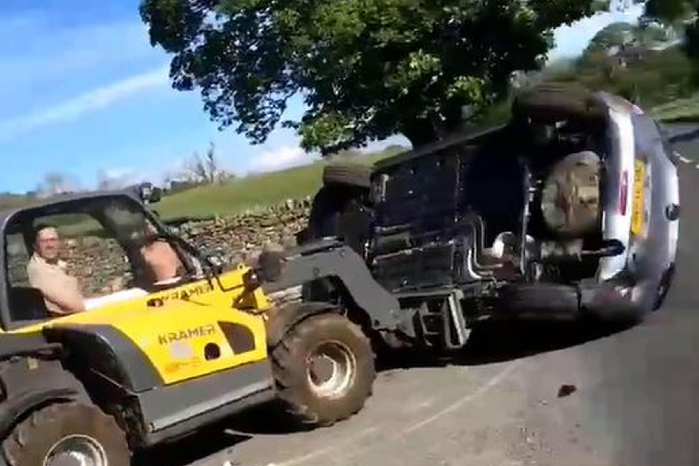 Farmer who flipped car off land to defend his home cleared of criminal damage - Vimarsana News