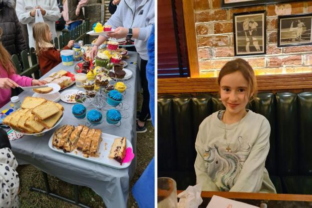 Bicester Advertiser: 7-year-old Daisy Chapman raises money for Newsquest Ukraine Appeal with bake sale.