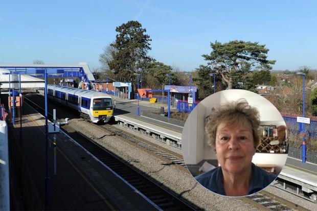 Sarah Whitlock was stuck in a lift for nearly three hours at Bicester North Station (Jon Lewis)