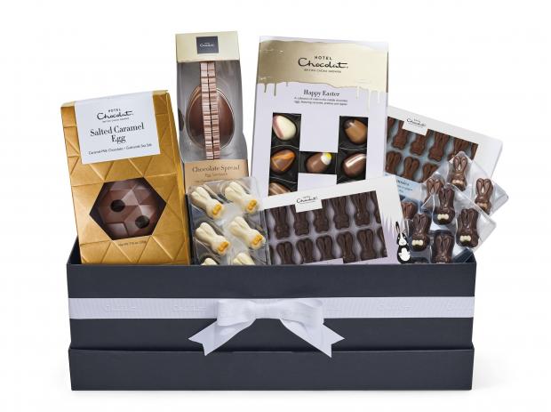 Bicester Advertiser: All Things Easter Hamper. Credit: Hotel Chocolat