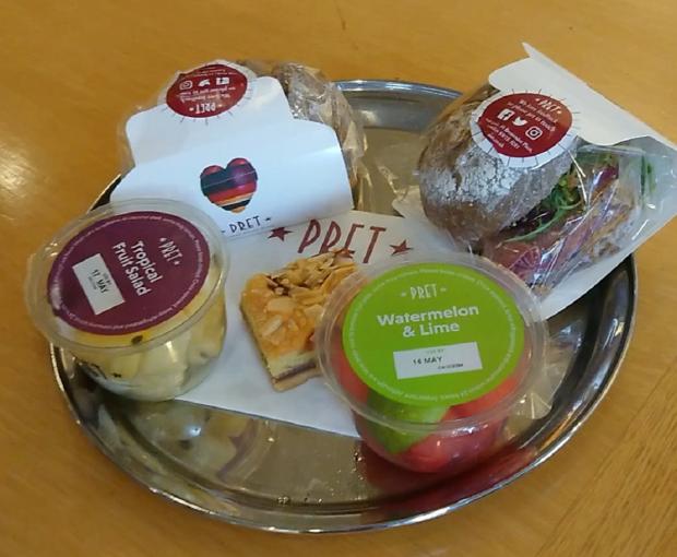 Bicester Advertiser: We went along and tried a few things from the Pret spring menu. Picture: NQ