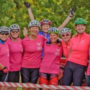 Bicester Triathlon Club Ladies at round three of the Central Cyclocross League Picture: Keith Perry