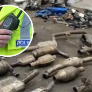 Police issue warning to motorists after spate of catalytic converter thefts