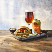 The beer has been made in mind to be an accompaniment to a meat-free burger (BrewDog)