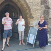 Volunteers at St Edburg's Church
