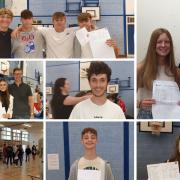 Pupils across Bicester celebrate their GCSE results