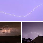 PICTURES: Lightning storms across Oxfordshire