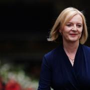 New Prime Minister Liz Truss arrives in Downing Street, London, after meeting Queen Elizabeth II and accepting her invitation to become Prime Minister and form a new government.