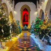 St Edburg's Church Christmas Tree Festival Bicester