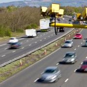 A driver has seen their car seized by police officers after speeding on the M40 (stock photo).