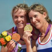 Anna Watkins and Katherine Grainger get the gold.
