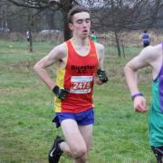 Bicester's Ben West looks relaxed on his way to second in the under 17 boys race in the Chiltern League Picture: Barry Cornelius