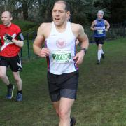 Simon Worfolk in action at the Chiltern Cross Country League Picture: Barry Cornelius
